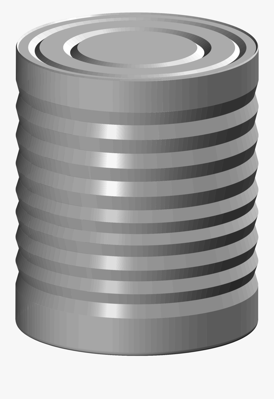 Can - Clipart - Tin Can Transparent Background, Transparent Clipart