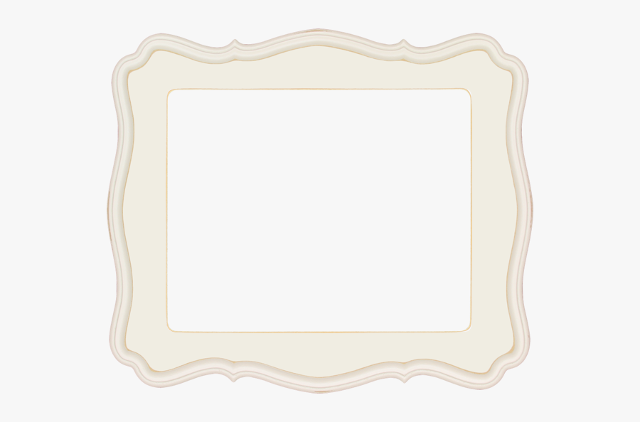 Parchment W/ Brown Glaze - Picture Frame, Transparent Clipart