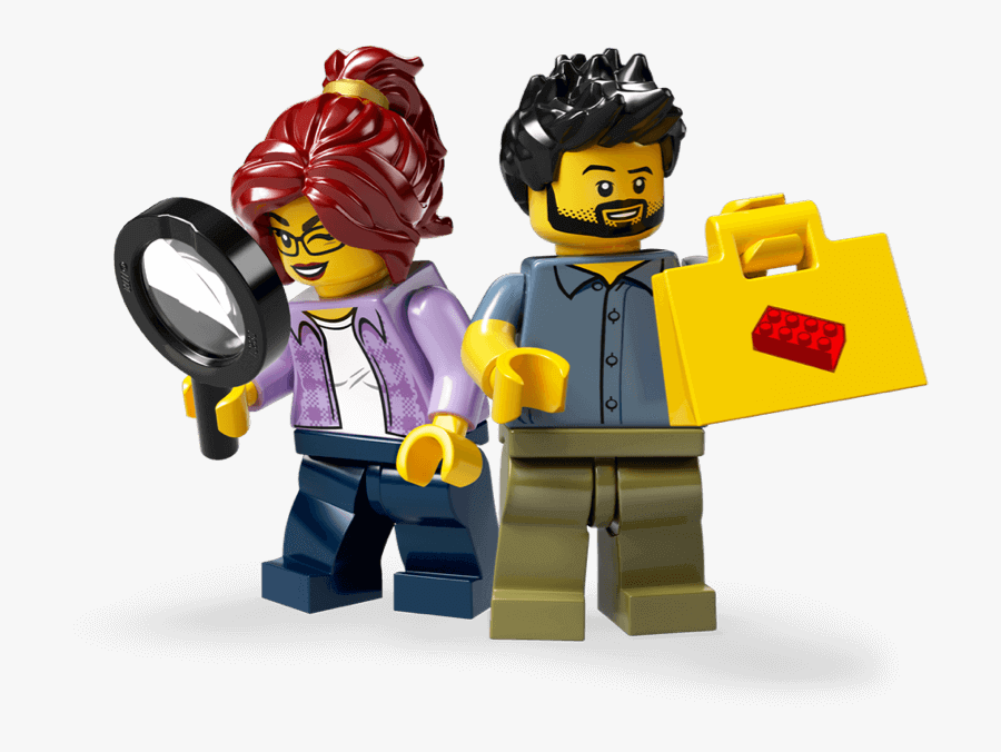 Lego Minifigures Shopping, Transparent Clipart