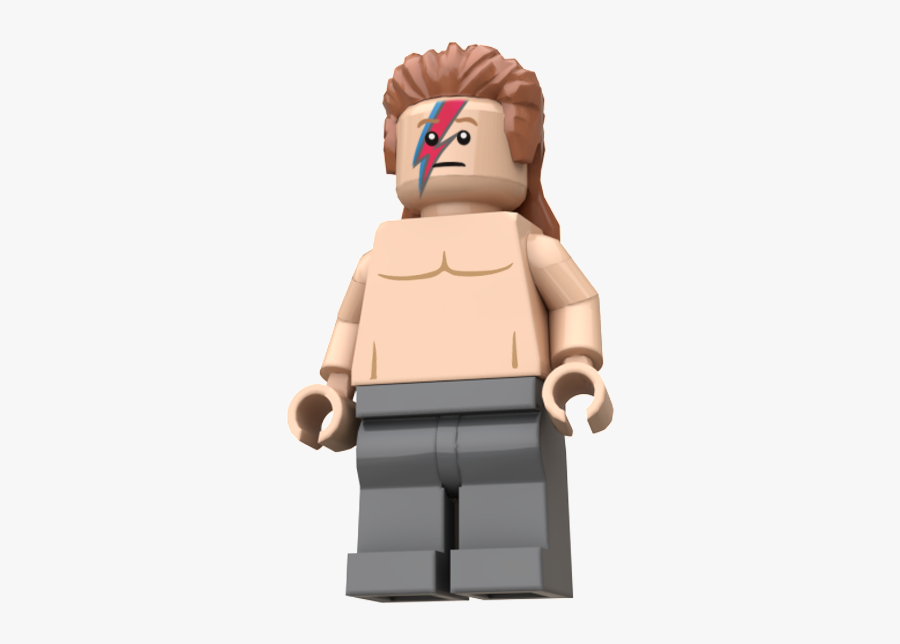 Lego David Bowie, Transparent Clipart