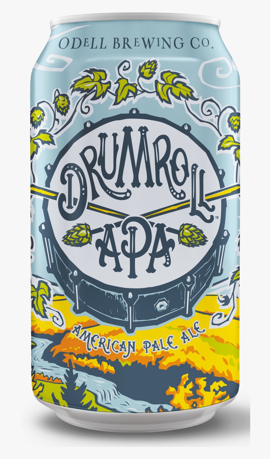 Odell Brewing Drumroll, Transparent Clipart