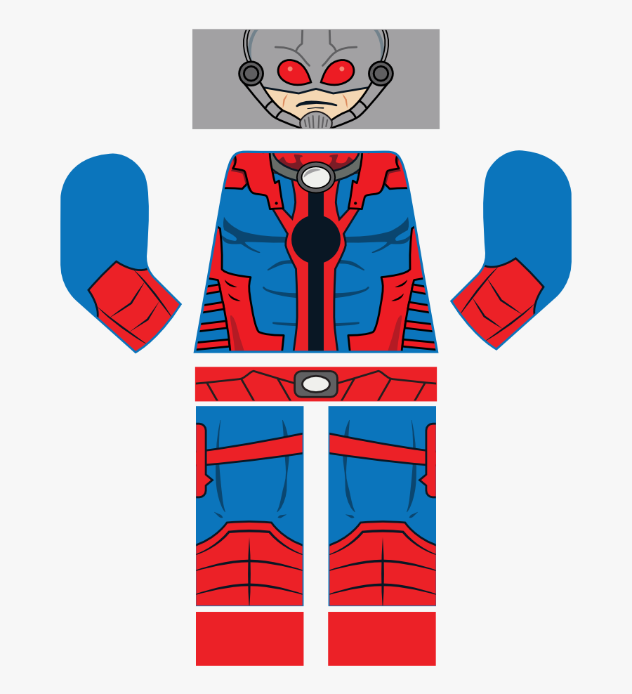 Ant Man - Spiderman Miles Morales Lego Decals, Transparent Clipart