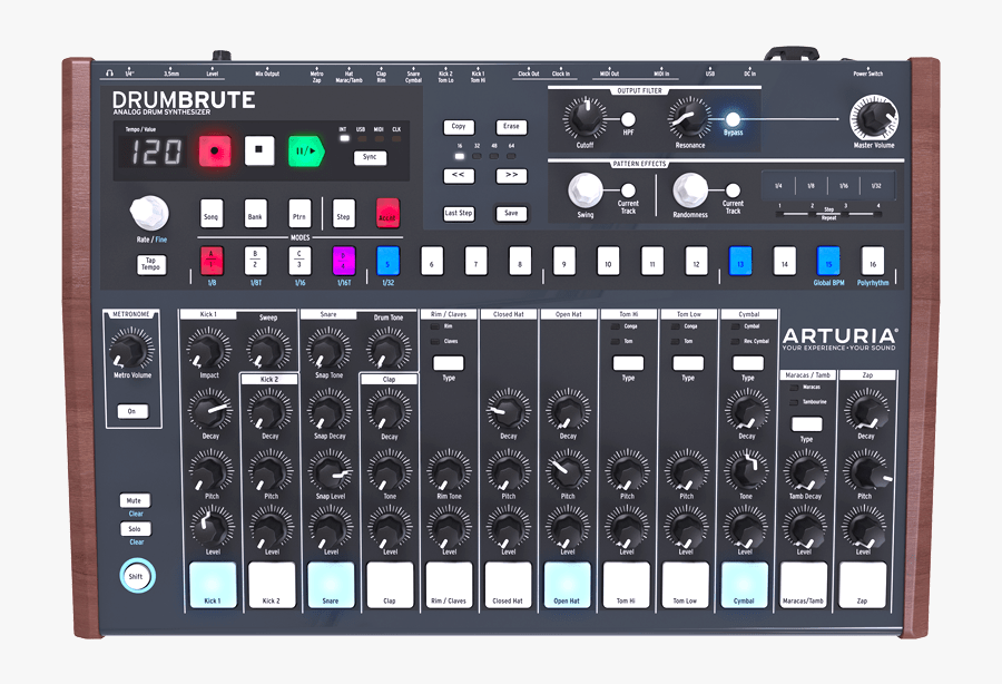 Arturia Drumbrute, Transparent Clipart