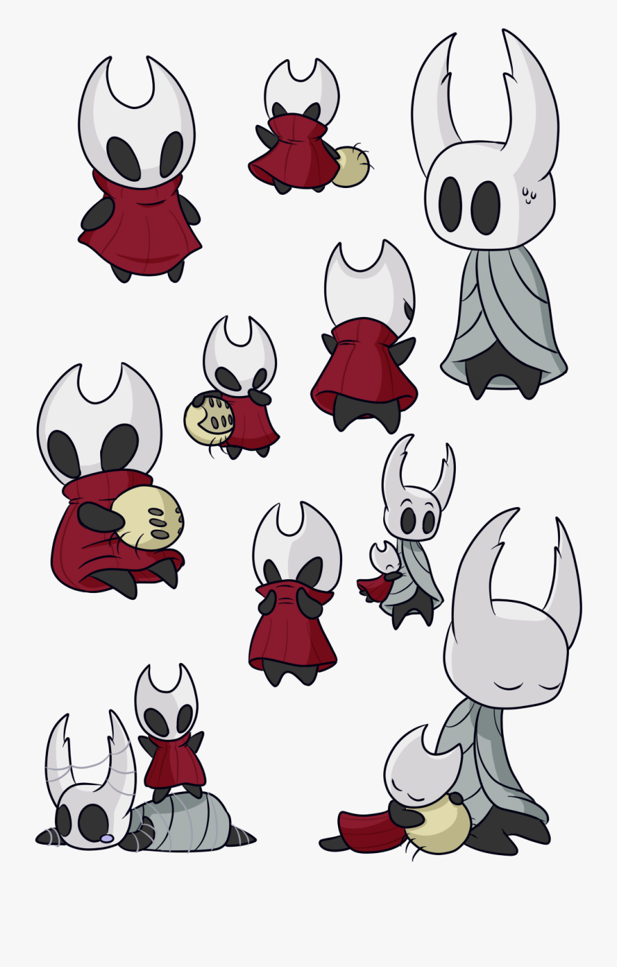 Transparent Destello Blanco Png - Hollow Knight The Knight And Hornet, Transparent Clipart