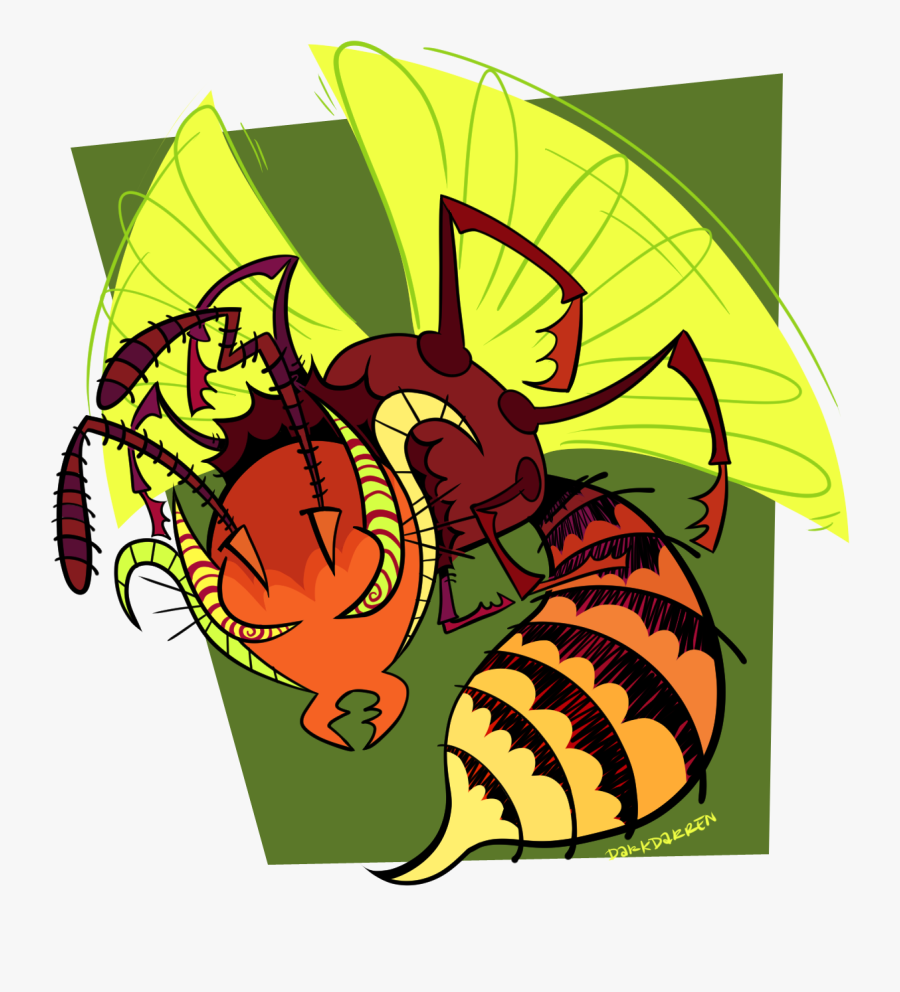 Hornet - Illustration, Transparent Clipart