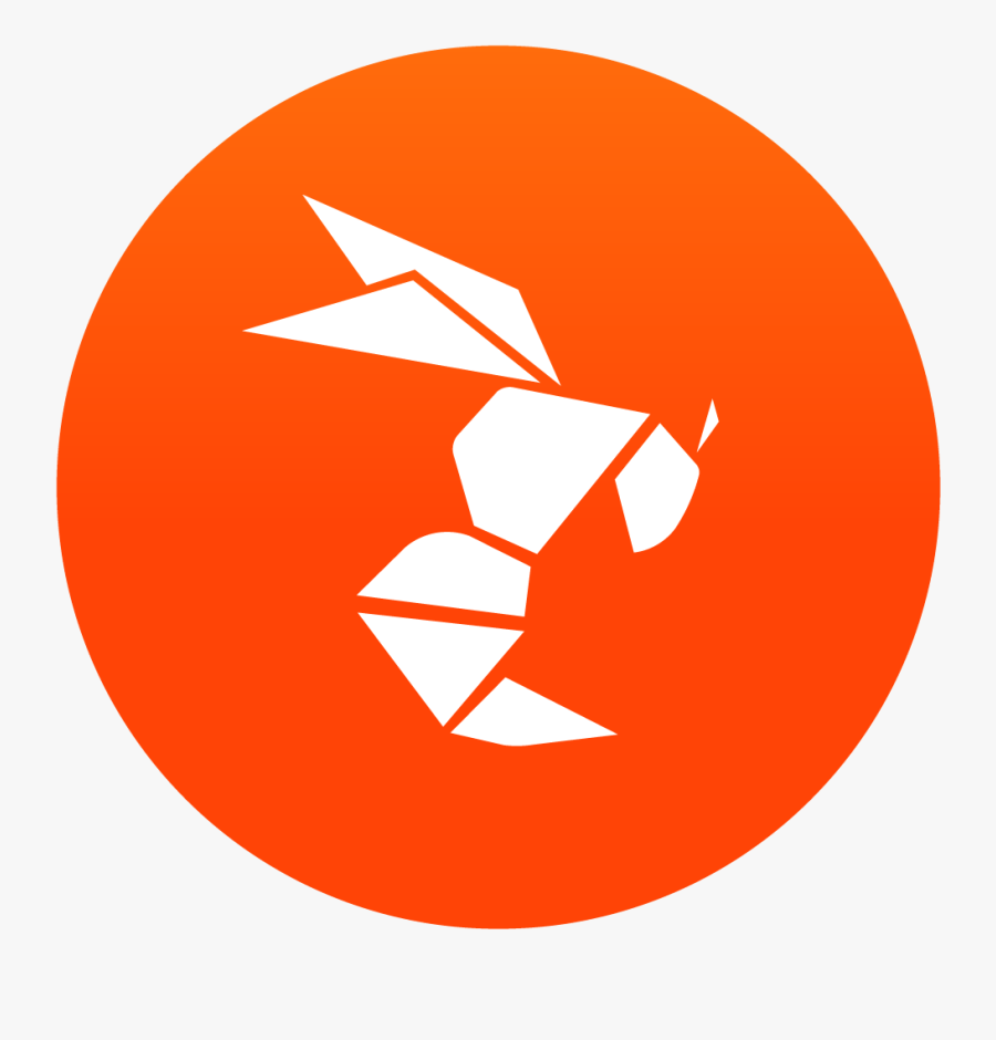 Hornet Circle Icon - Hornet App Logo, Transparent Clipart