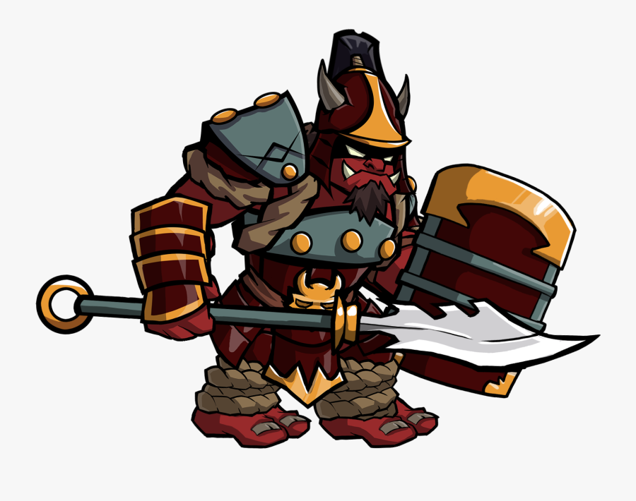 Liashi Ogre Guardian El4 Art - Cartoon, Transparent Clipart