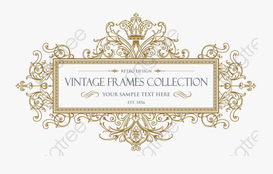 Border Design Clipart Background - Clip Art, Transparent Clipart