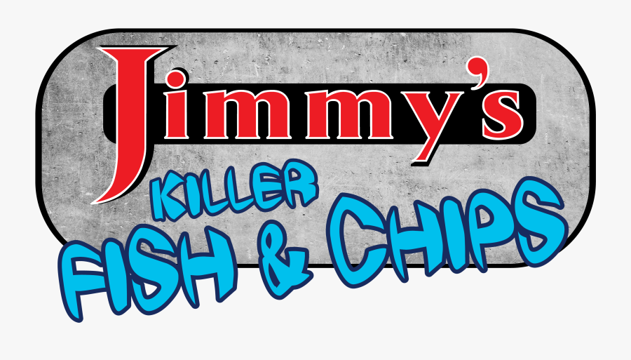 Jimmy's Killer Fish & Chips Logo, Transparent Clipart