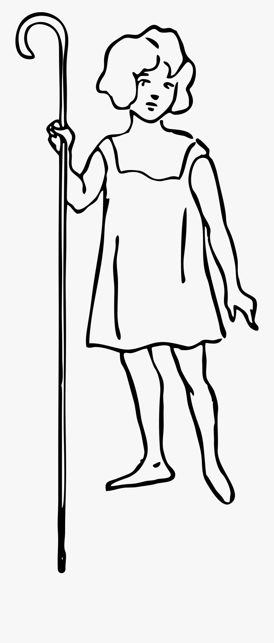 Shepherd Girl Clip Arts - Shepherd Girl Clipart, Transparent Clipart