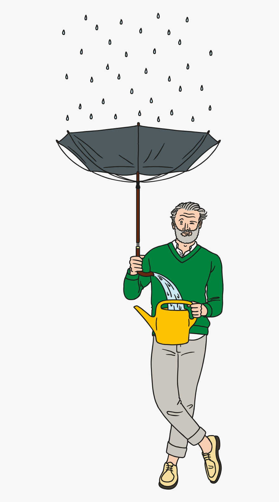 Innovate, Illustration - Umbrella, Transparent Clipart
