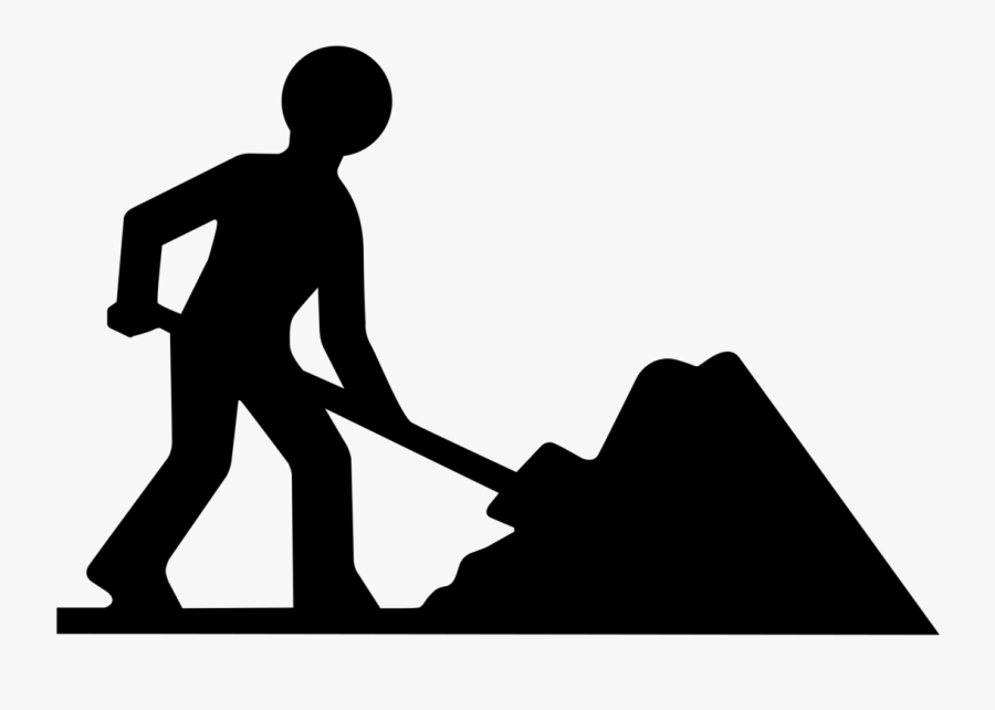 Public Works Icon Black And White, Transparent Clipart