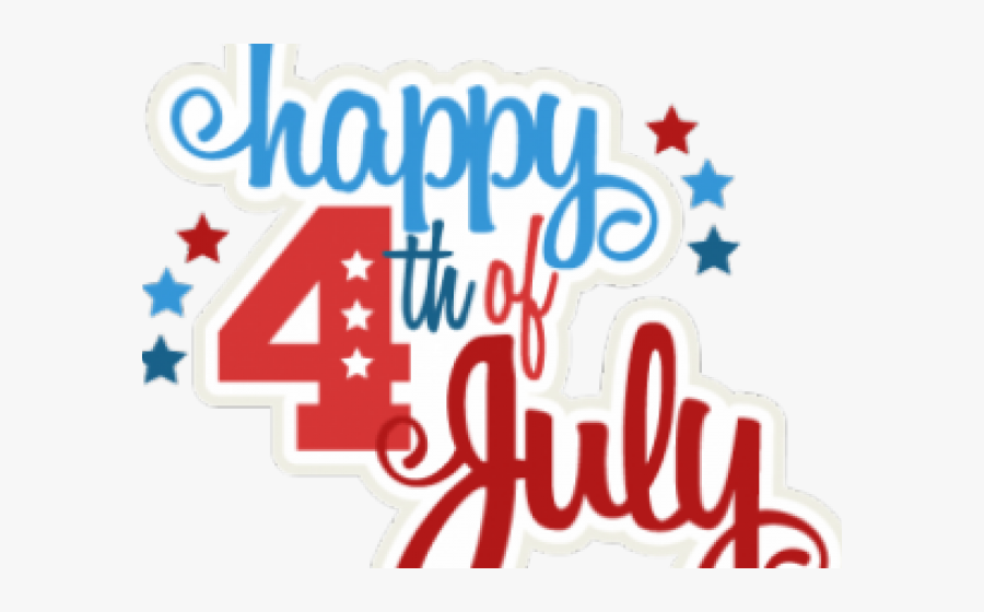 Religious Clipart Fourth July - Happy 4th Of July Png, Transparent Clipart