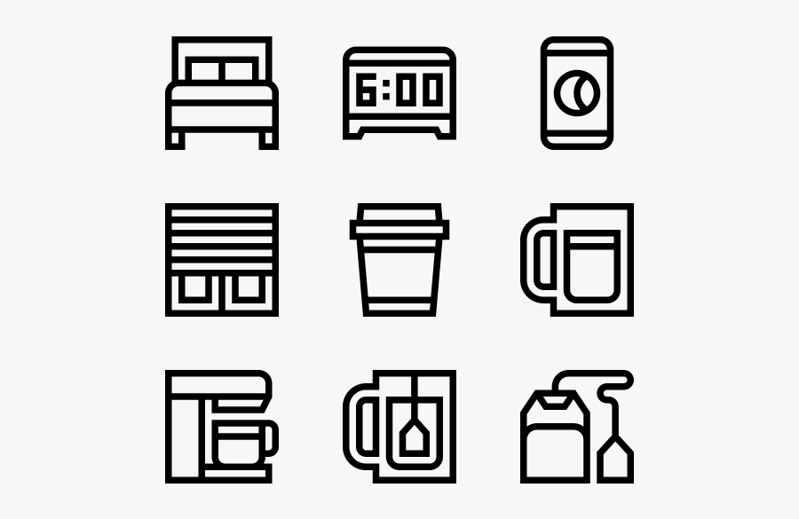 Morning Routine - Country Flags Logo Black And White, Transparent Clipart