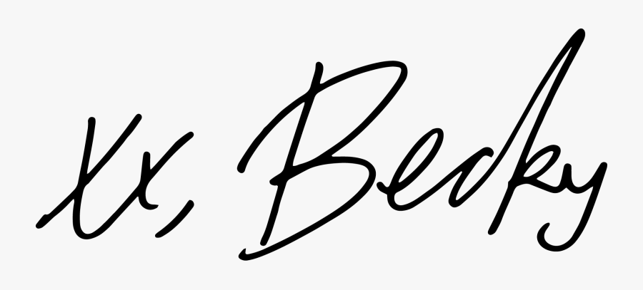 Calligraphy, Transparent Clipart