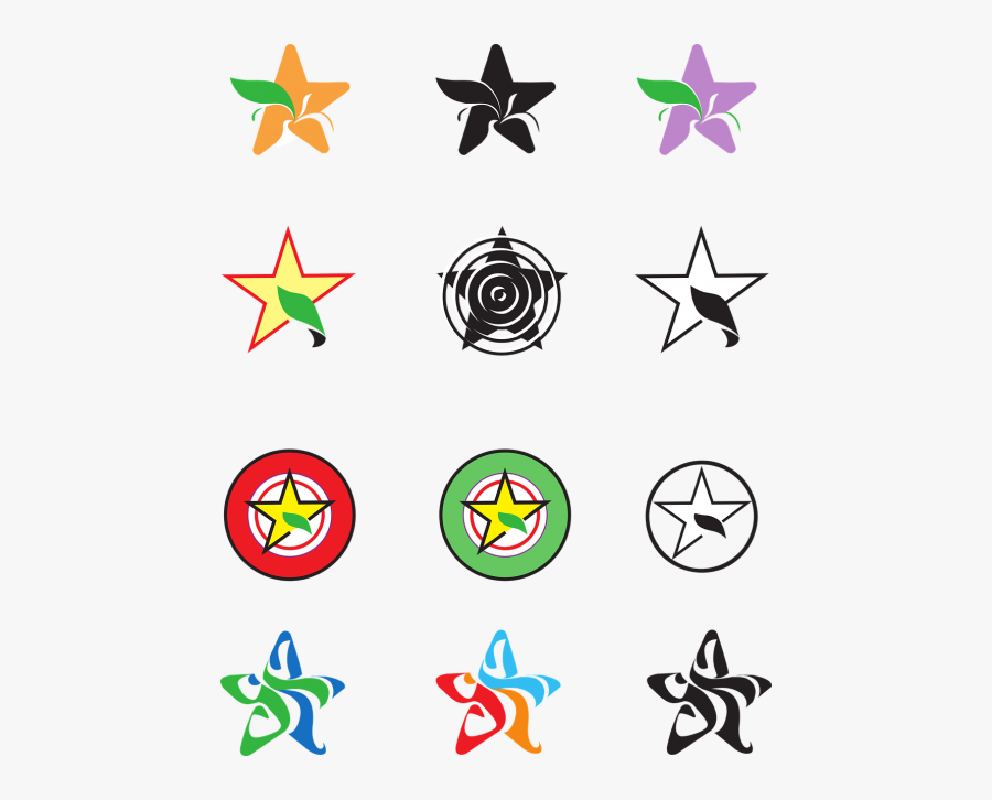Star Stars Graphics, Transparent Clipart