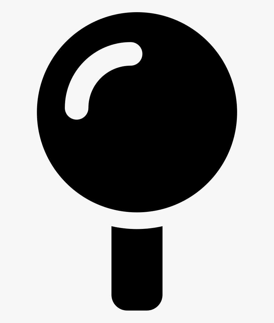 Black Golf Ball, Transparent Clipart