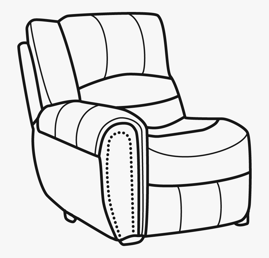 Recliner, Transparent Clipart
