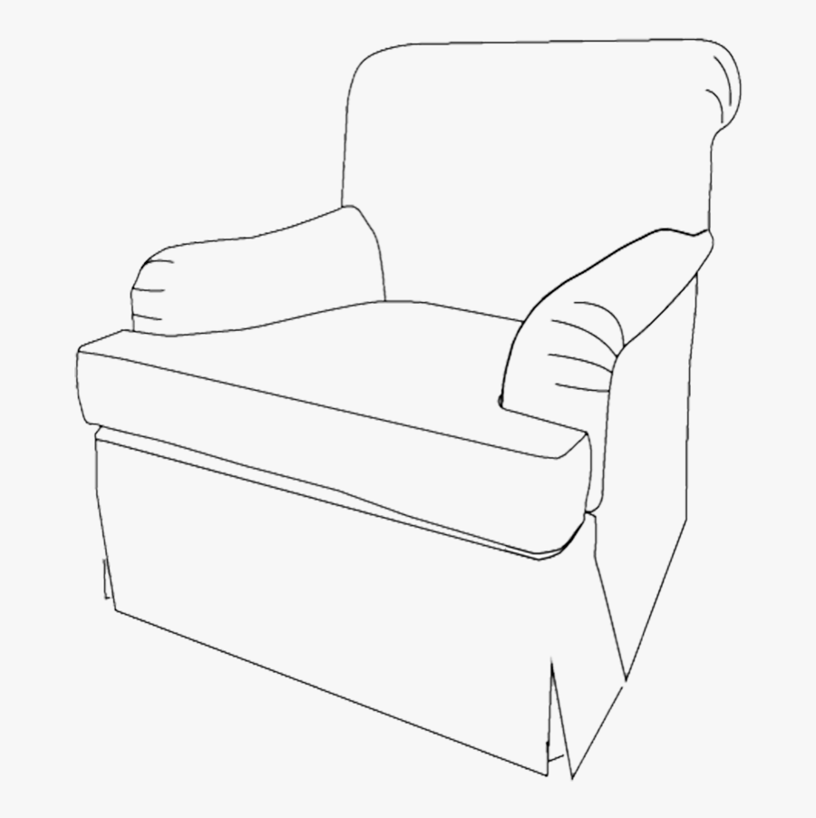 Club Chair, Transparent Clipart