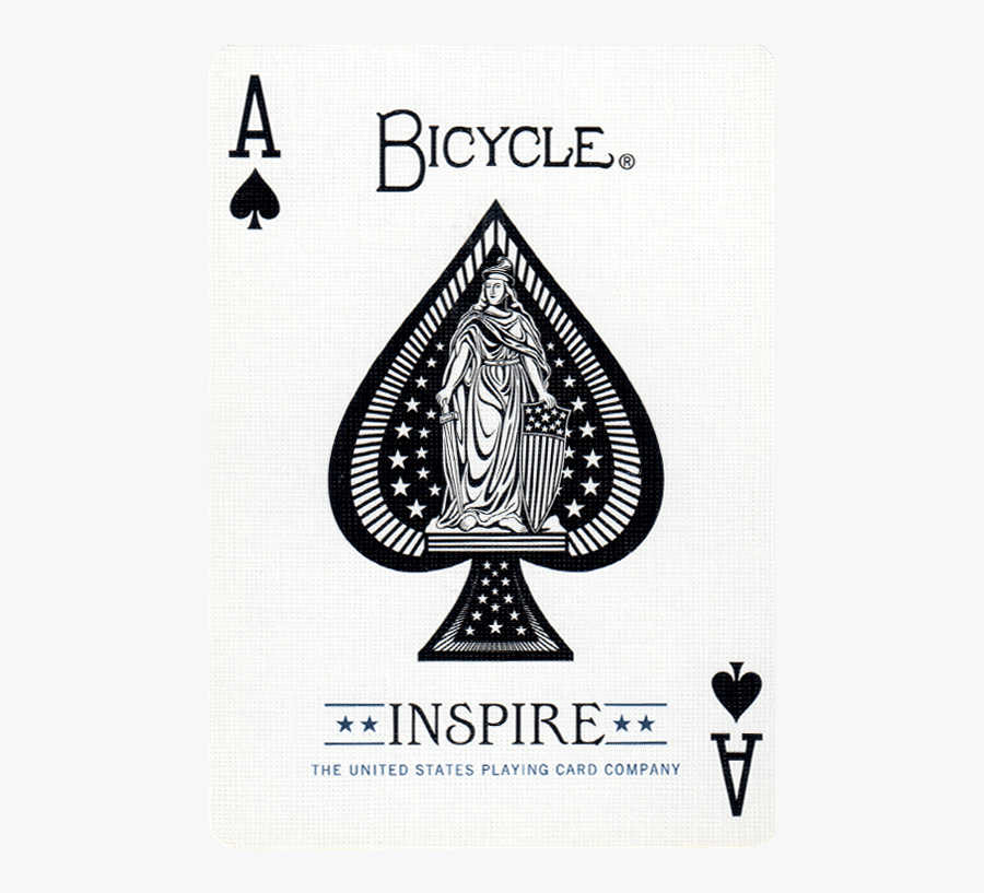 Playing Card - Ace Of Spades In Spanish, Transparent Clipart