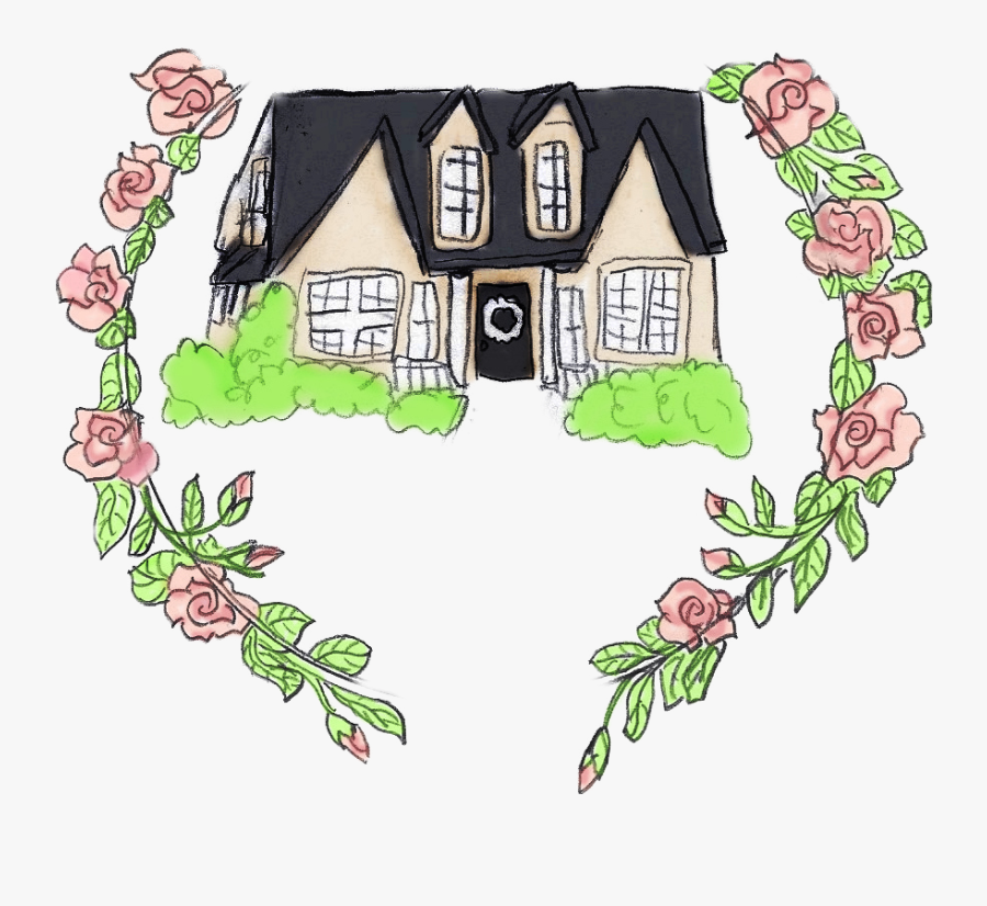 Rosevine Cottage Girls - Cartoon, Transparent Clipart