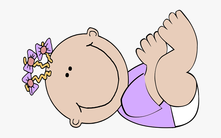 Baby Girl Clip Art, Transparent Clipart