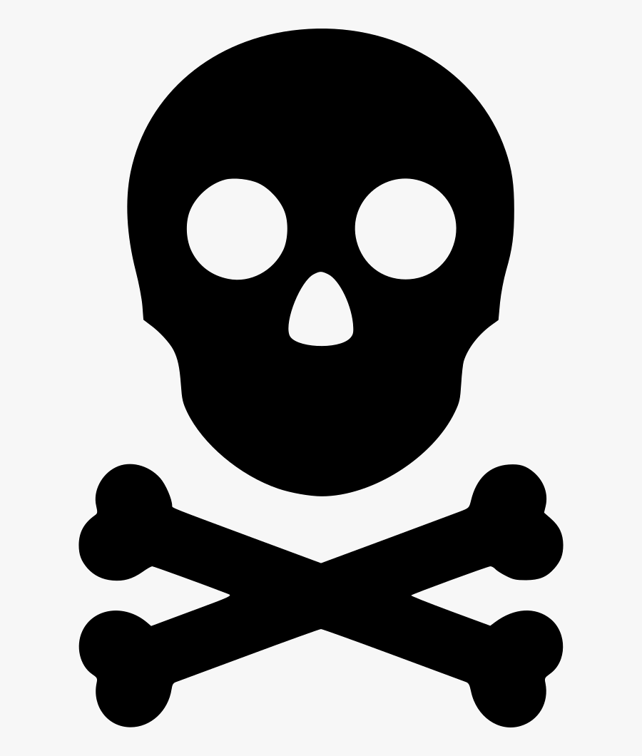 Skull Toxic Pirate Danger Bones - Posters For Drug Addiction, Transparent Clipart