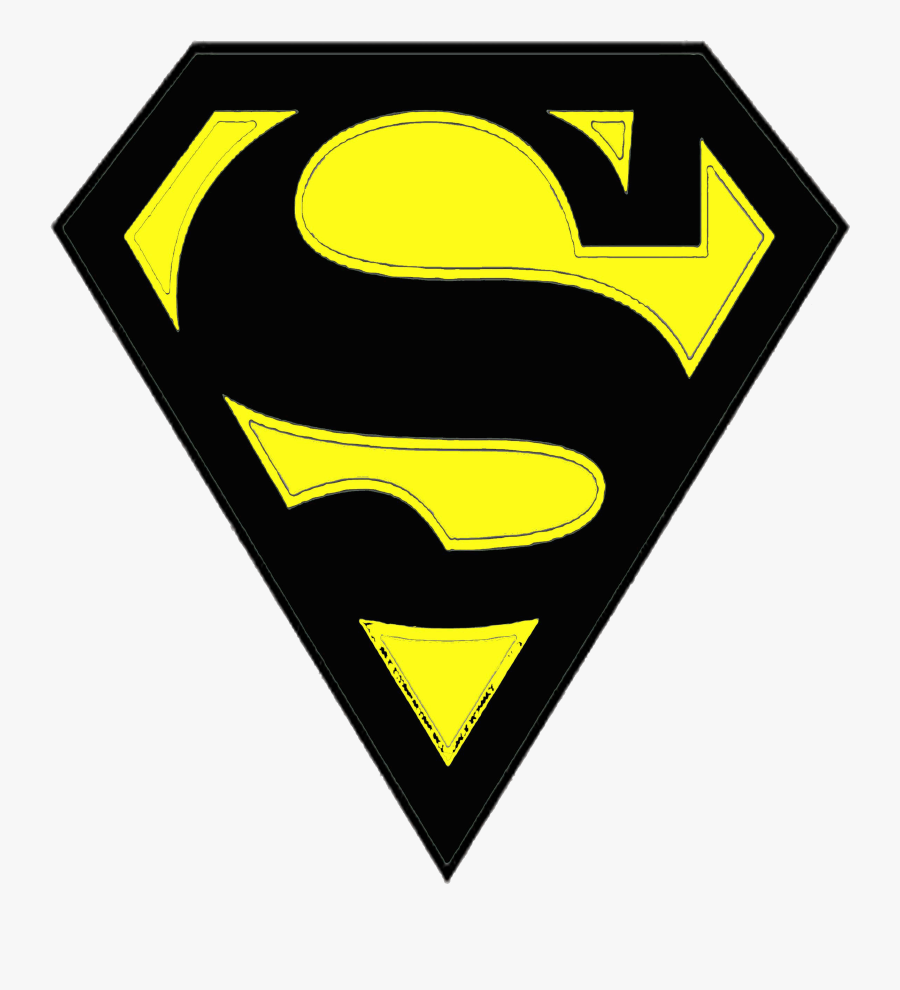 Superman Clipart Superwoman Logo Superman Logo Outline - Batman Superman Logo Design, Transparent Clipart