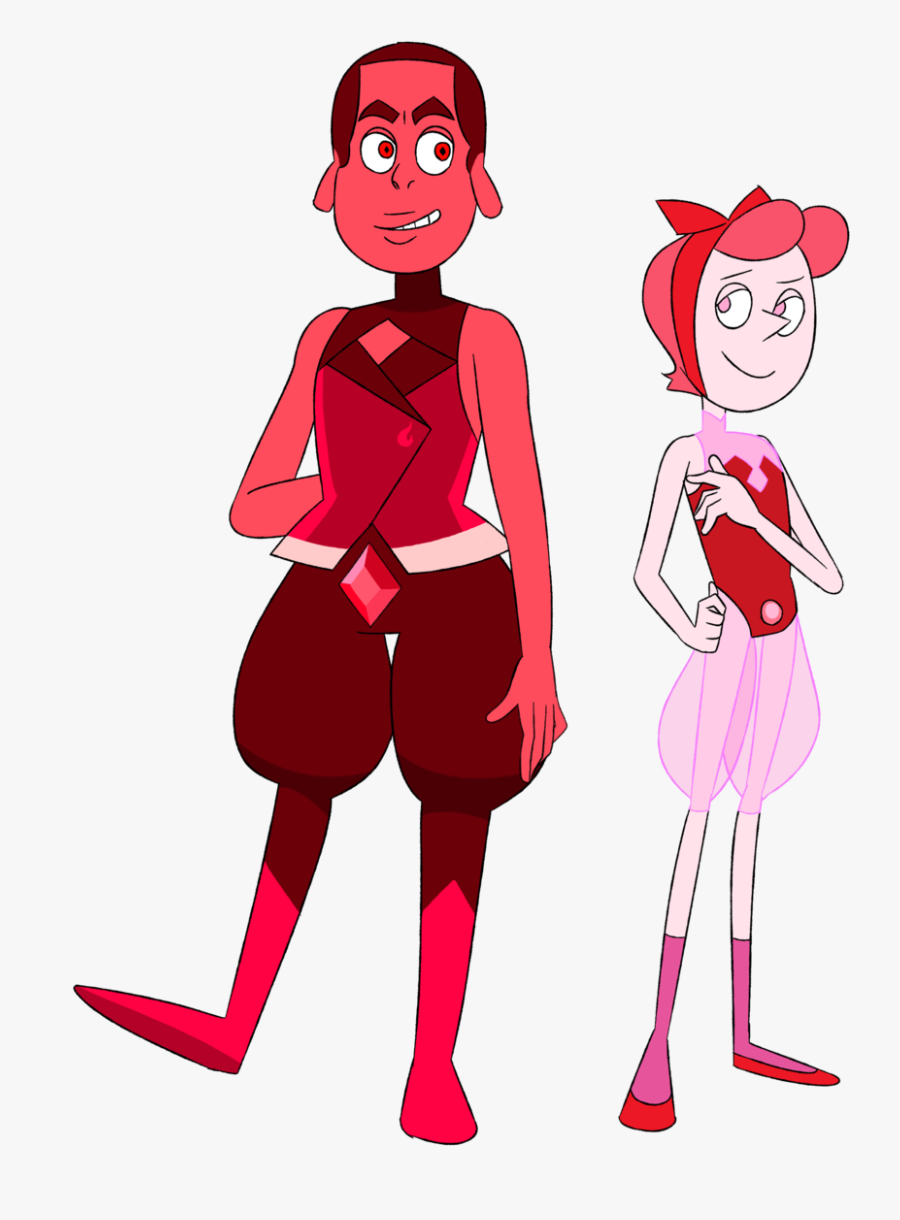 Red Diamond And Conch Pearl - Cartoon, Transparent Clipart