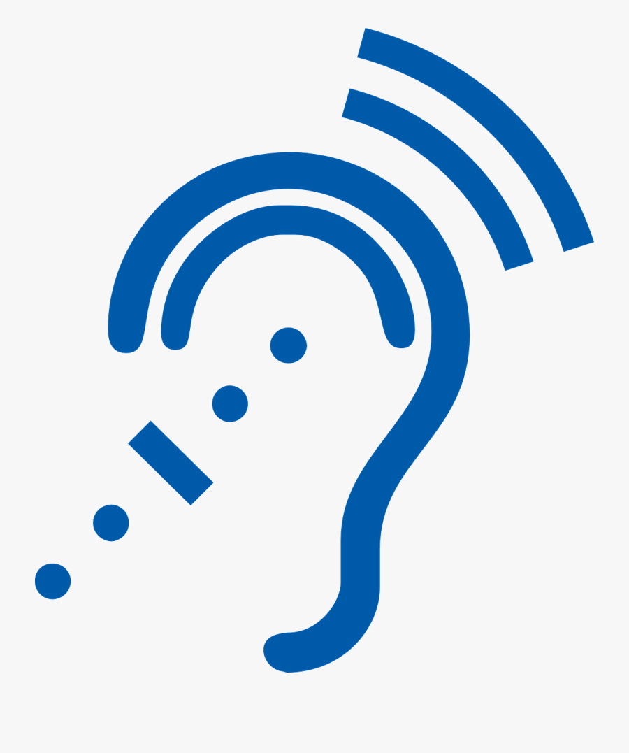 Ear Clipart Blue, Transparent Clipart