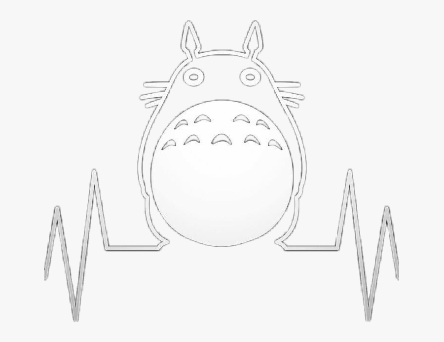 #freetoedit #totoro #design #line #wallpaper #ghibli - Studio Ghibli, Transparent Clipart