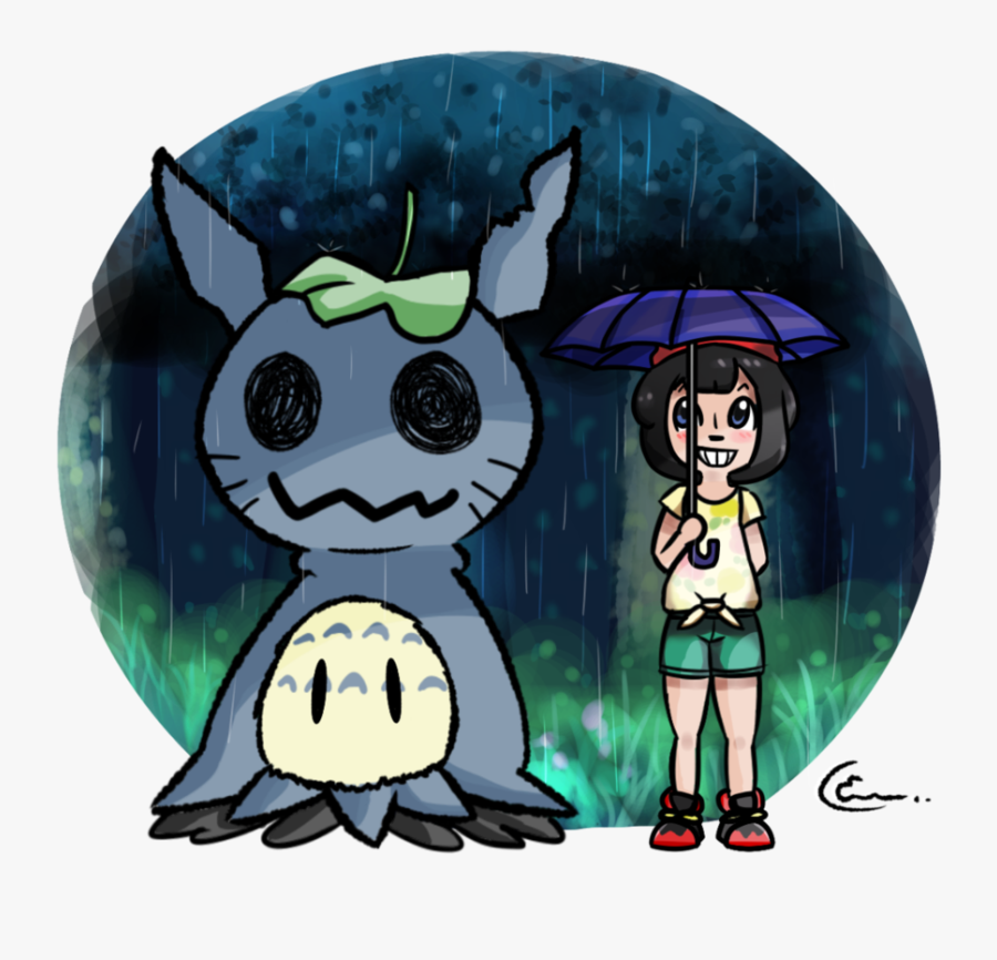 My Neighbor Mimikyu - Mimikyu Totoro, Transparent Clipart
