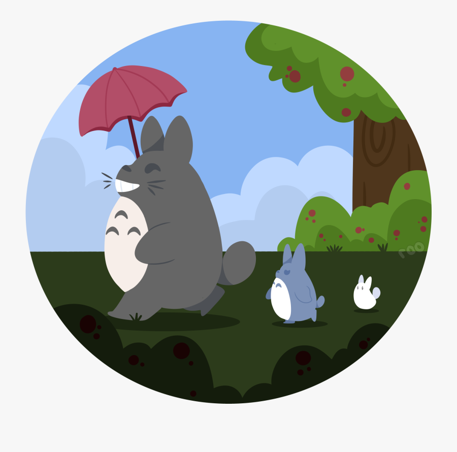 Totoro - Cartoon, Transparent Clipart