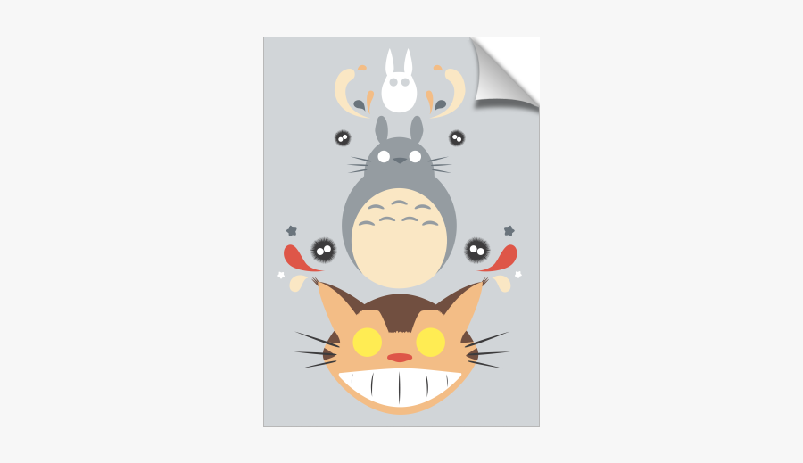Totoro Party - My Neighbor Totoro, Transparent Clipart