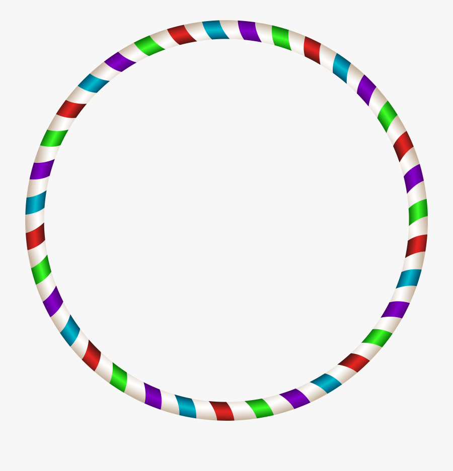 Multicolor Round Border Transparent Png Clip Art, Transparent Clipart
