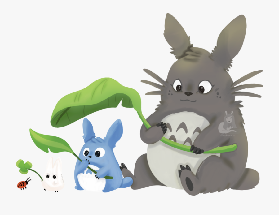 Totoro Art , Png Download - Cute My Neighbor Totoro Art, Transparent Clipart