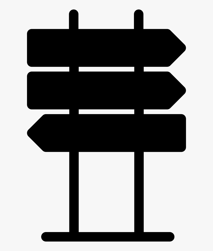 Directional Arrow Signs - Arrow Signs Svg, Transparent Clipart