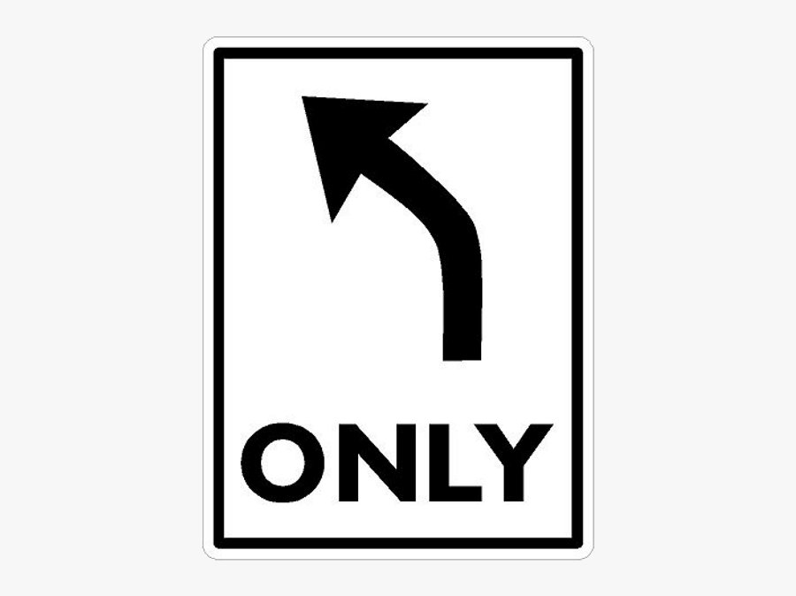 Direction Only Arrow, Transparent Clipart