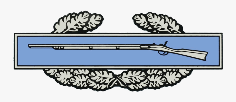 Combat Infantry Badge Png, Transparent Clipart