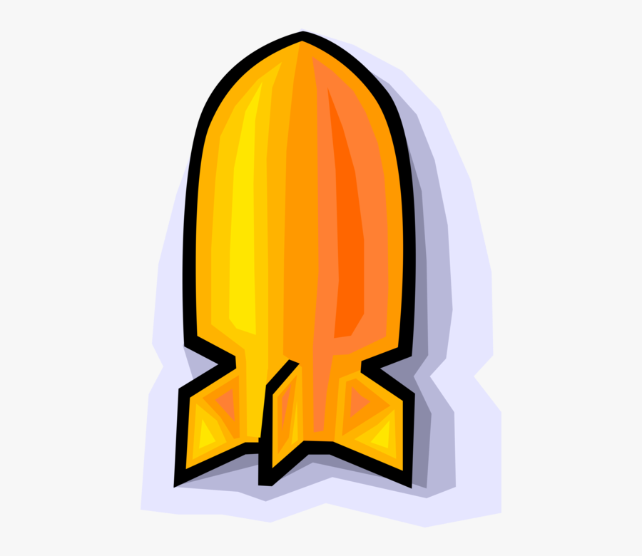 Vector Illustration Of Military Bomb Explosive Weapon, Transparent Clipart