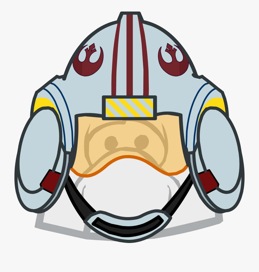 Club Penguin Star Wars Helmet, Transparent Clipart
