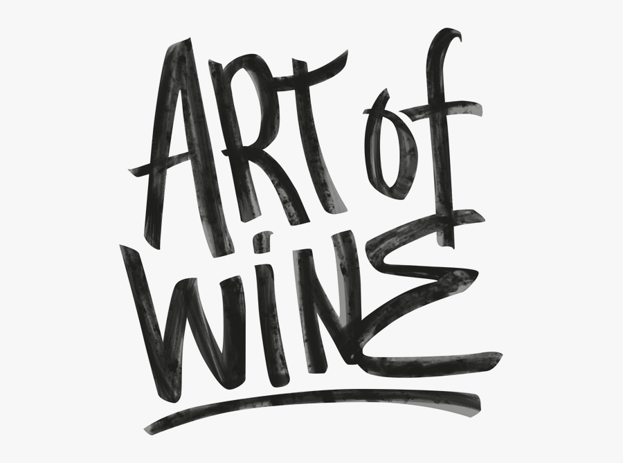 Art Of Wine Logo - Calligraphy, Transparent Clipart