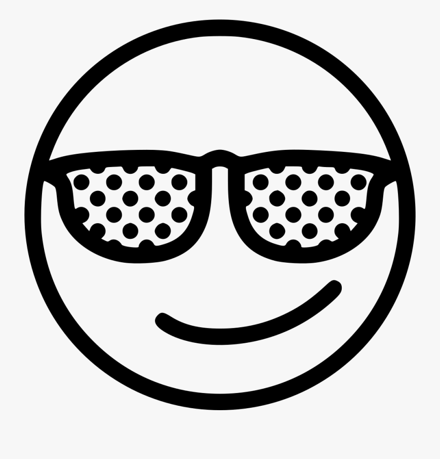 Protective Equipment,black And White,symbol - Cool Emoticon Black And White, Transparent Clipart