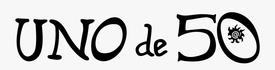 Logo Uno De 50, Transparent Clipart