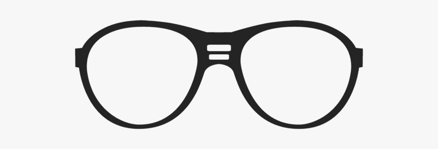Gentle Glasses Stamp, Transparent Clipart