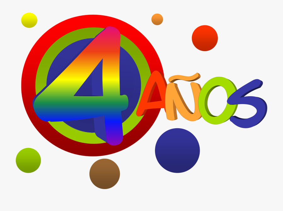 4to Aniversario, Transparent Clipart
