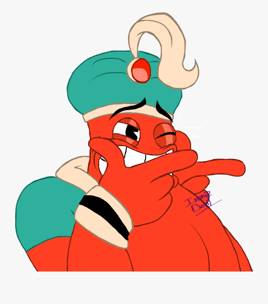 Djimmi The Great Cuphead Gif, Transparent Clipart