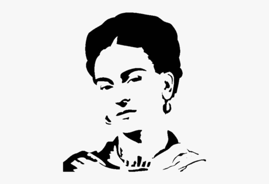 #feminismo #feminista #feminist #fridakahlo #frida - Sac Frida Kahlo Stencil, Transparent Clipart