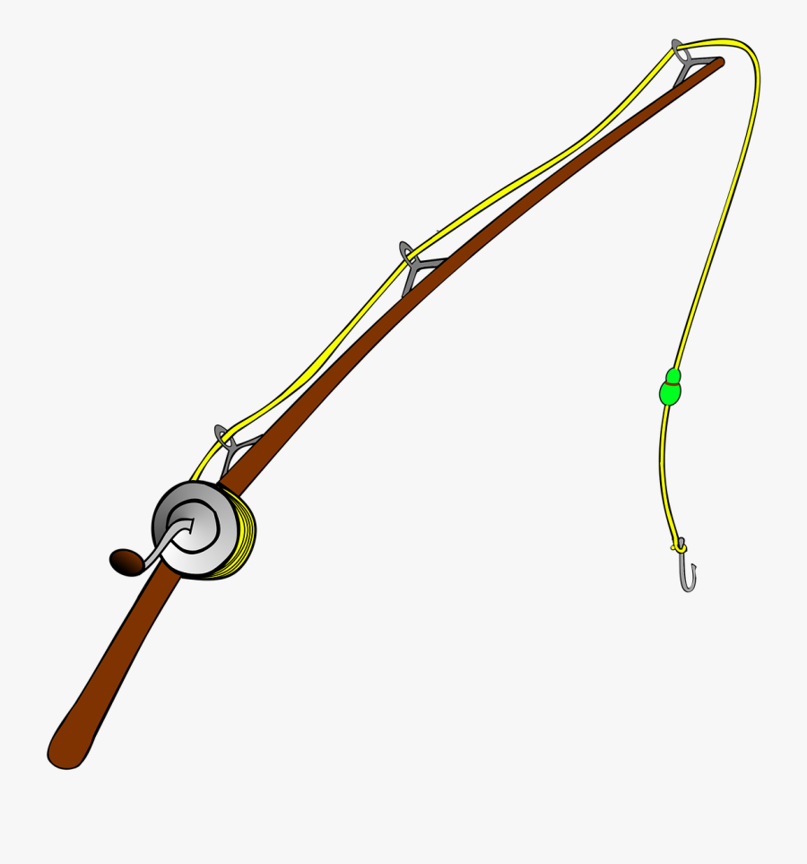 Angel Fish Comic - Angeln Clipart, Transparent Clipart