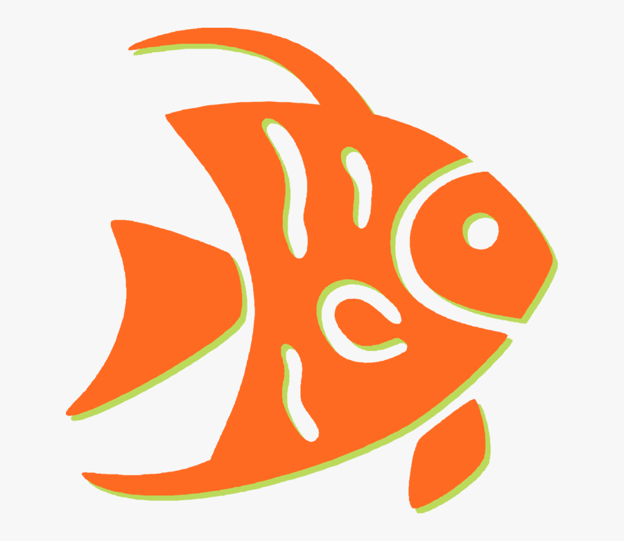 Vector Illustration Of Marine Aquatic Tropical Angel, Transparent Clipart